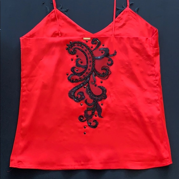 Silk lace-embellished top - Picture 5 of 5